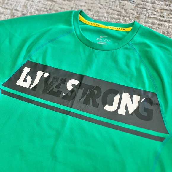 Nike Miler Short Sleeve Running Shirt - Livestrong Edition - Men’s Small - Picture 2 of 11